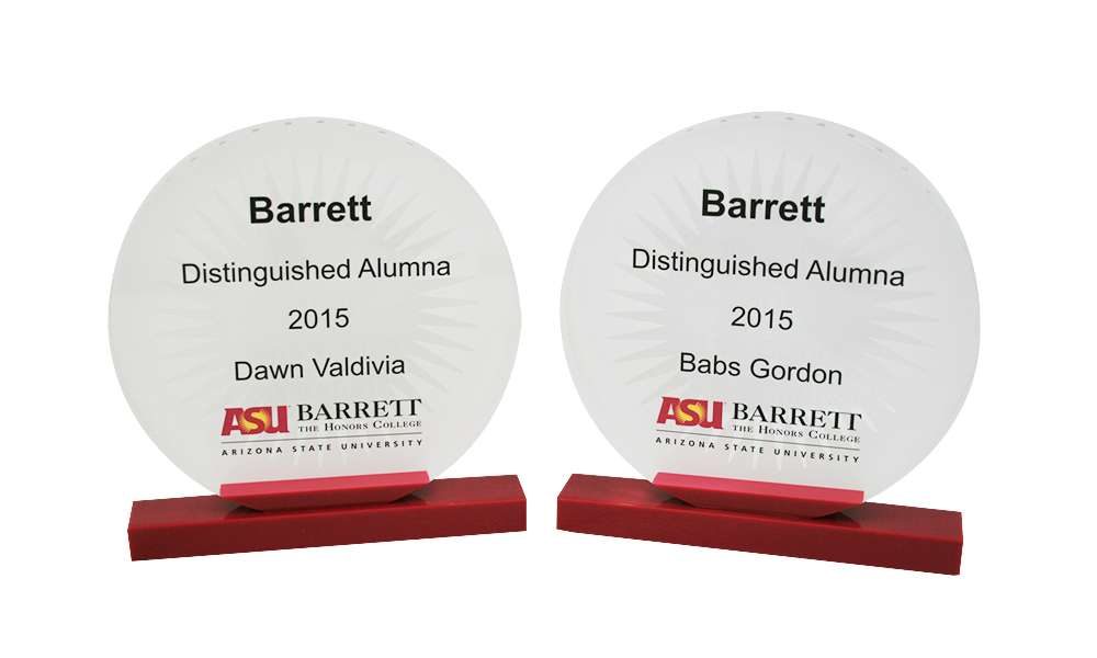 Arizona State University Custom Acrylic Awards