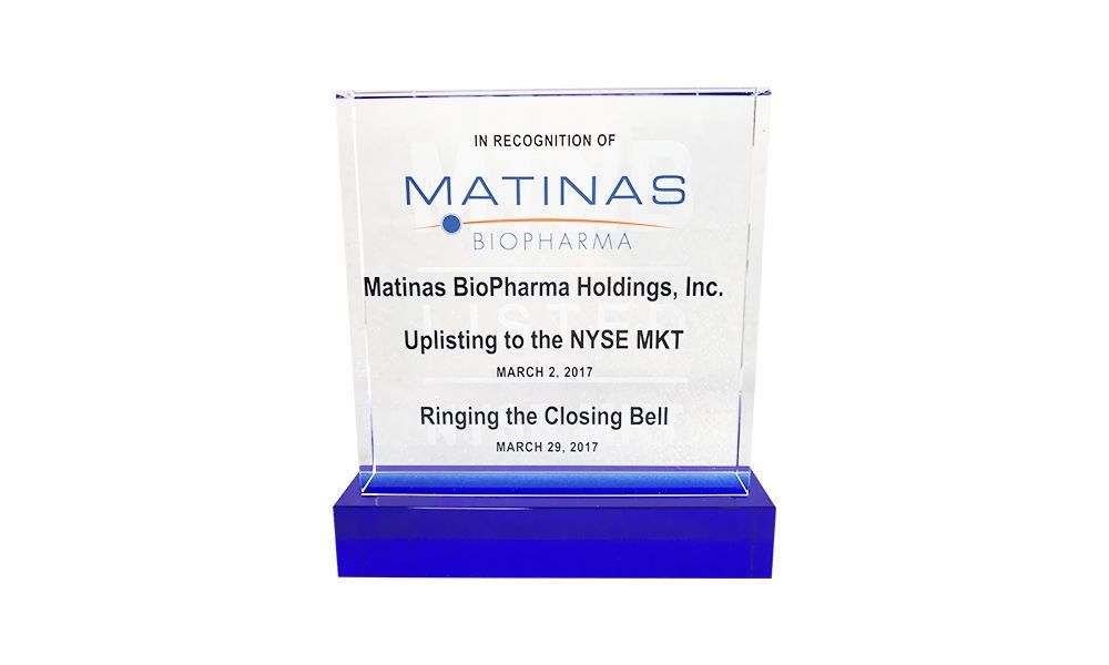 Ringing the Closing Bell Commemorative