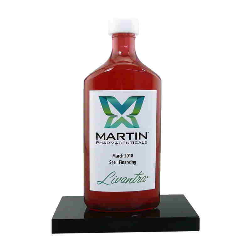 Medicine Bottle-Themed Pharmaceutical Industry Award