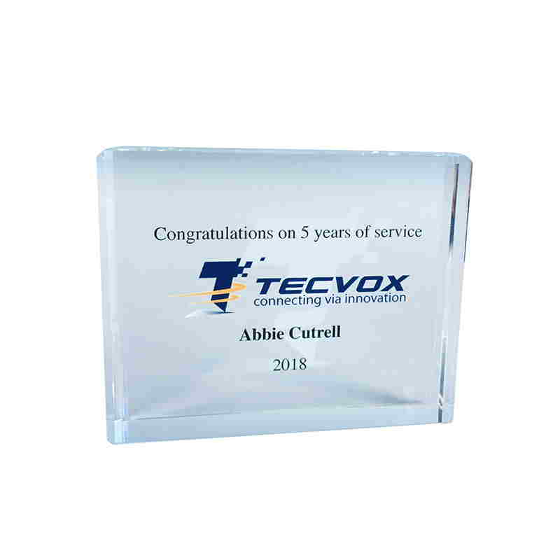 Crystal Years-of-Service Award