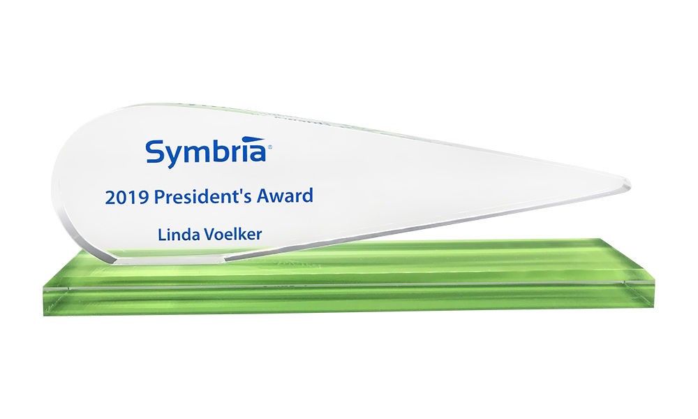 Logo-Themed Corporate Leadership Award