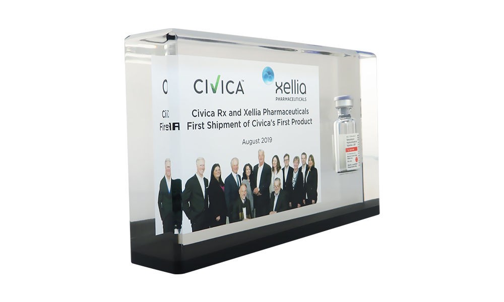 Product Launch Memento Pharmaceutical Industry Civica Xellia