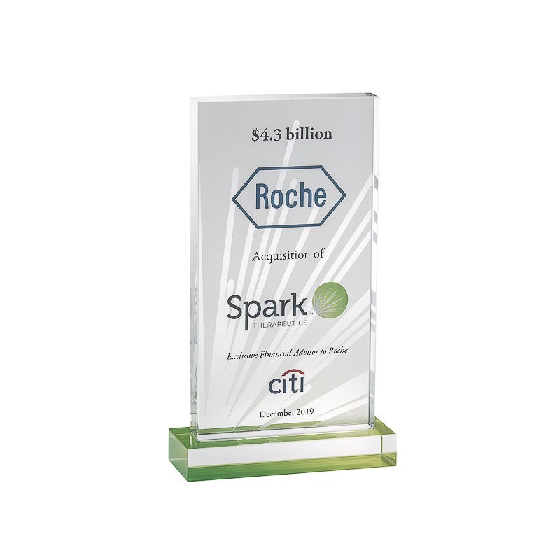Roche-Spark Therapeutics Custom Crystal