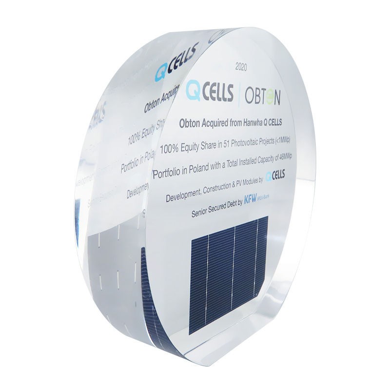 Solar Cell Acrylic Embedment