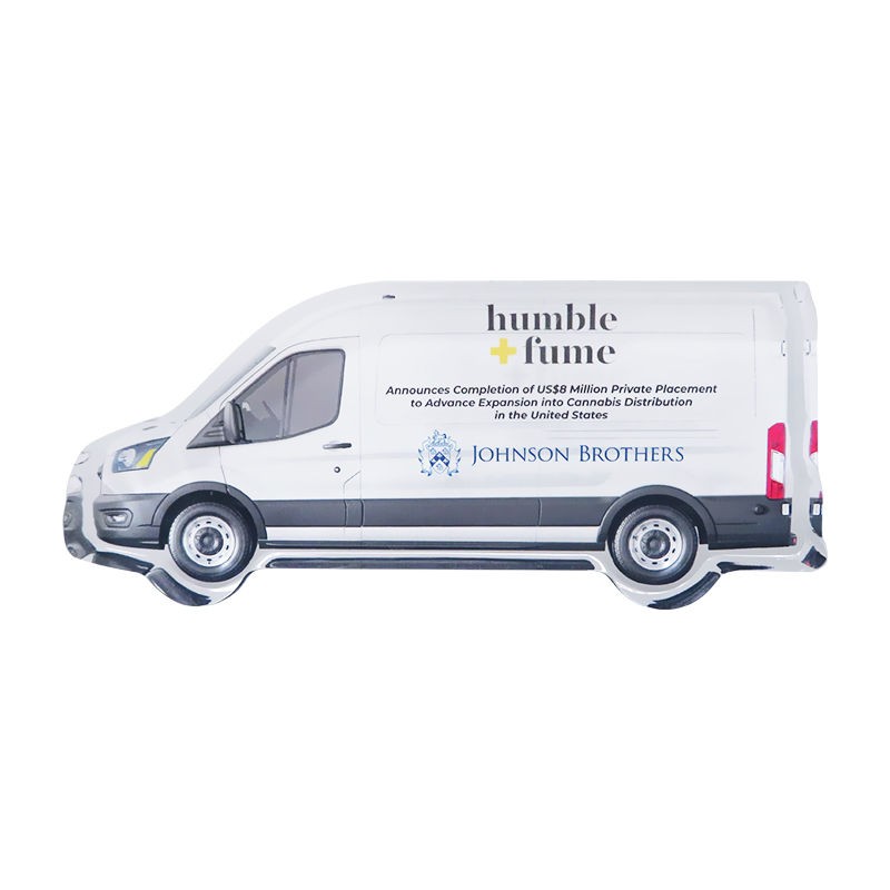Delivery Van-Inspired Deal Tombstone