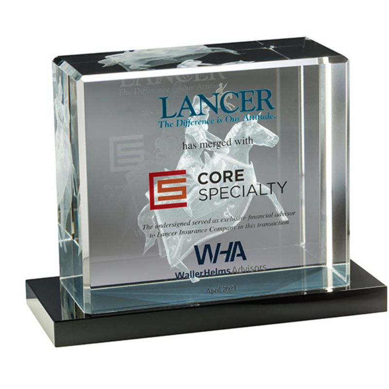Lancer-Core Specialty Merger Tombstone