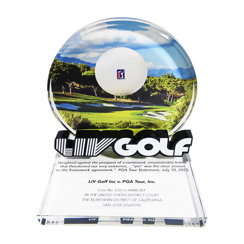 LIV Golf-PGA Legal Settlement Commemorative